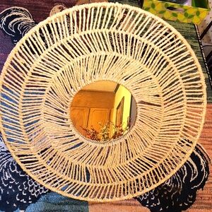 Paper Rope Mirror, NWT